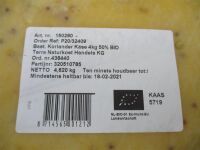 Bio K&auml;selaib Gouda Koriander Bockshornklee 4kg (Bastiaansen)