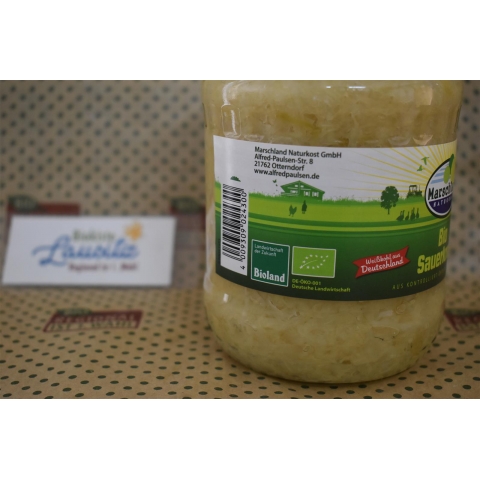 Bio Sauerkraut 720 ml (Marschland)