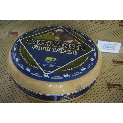 Bio Kselaib Gouda mittelalt (pikant) ca. 4kg (Bastiaansen)