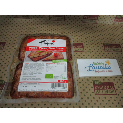 Bio Tofu Pizza-Pizza Bratfilets (Taifun) 160g