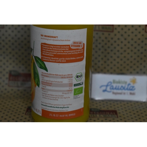 Bio Orangensaft 0,7l (Voelkel)
