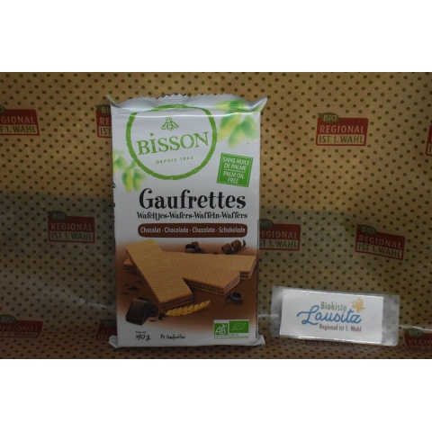 Bio Waffeln Schokolade 190g (Bisson)