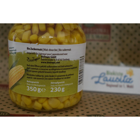 Bio Zuckermais 340g Glas (Green)