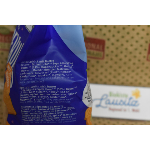 Bio Dinkel Butter Spekulatius 125g