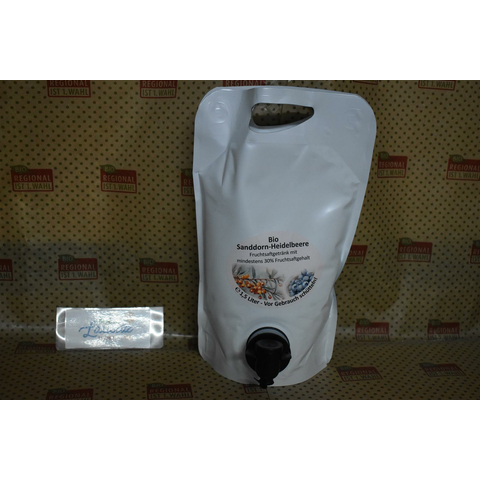 Bio Sanddorn-Heidelbeere 1,5 l Bag