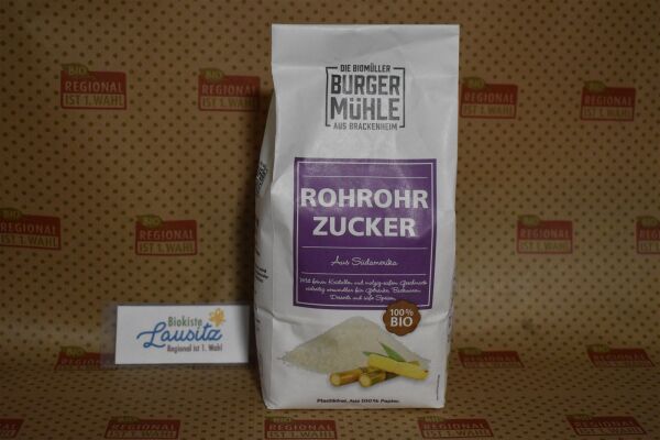 Bio Rohrzucker 1kg (Burgerm&uuml;hle)