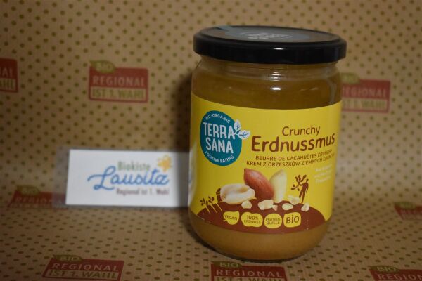 Bio Erdnuss Crunchy  500g (Terrasana)