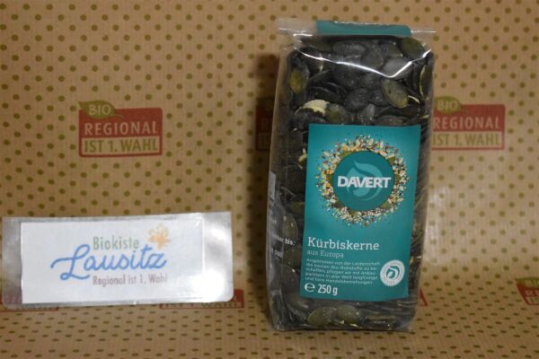 Bio K&uuml;rbiskerne 250g (Davert)