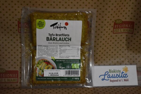 Bio Tofu  Bratfilet B&auml;rlauch (Taifun) 160g