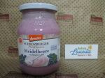 Bio Joghurt Heidelbeere 500g 3,5% Glas
