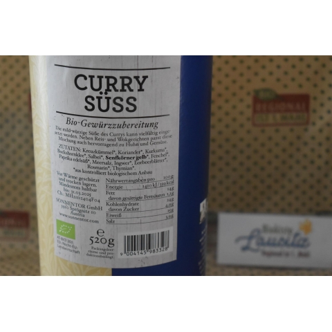 Bio Curry süß gemahlen 520g (Sonnentor)