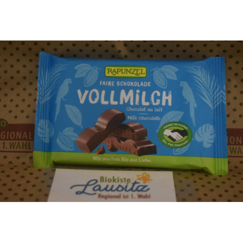 Bio Vollmilch Schokolade (Rapunzel) 100g