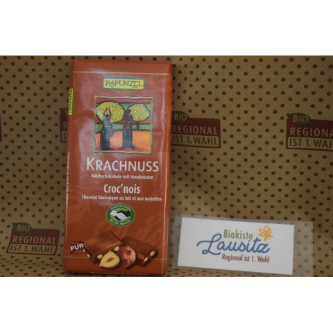 Bio Schokolade Krachnuss (Rapunzel) 100g