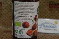 Bio Fruchtgarten Erdbeere-Rhabarber 225g (Zwergenwiese)