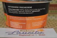 Bio Frischecreme Gartengem&uuml;se Frischreme 150g (Wei&szlig;enhorner)