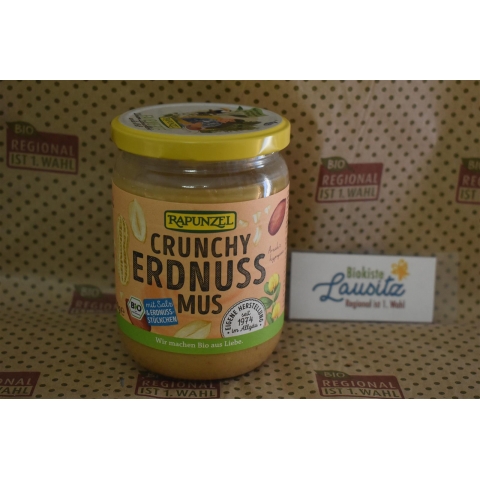 Bio Erdnuss Crunchy mit Salz 500g (Rapunzel)