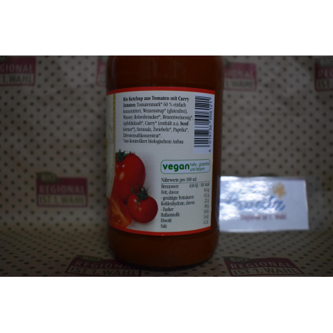 Bio Curry Ketchup 500 ml (Zwergenwiese)