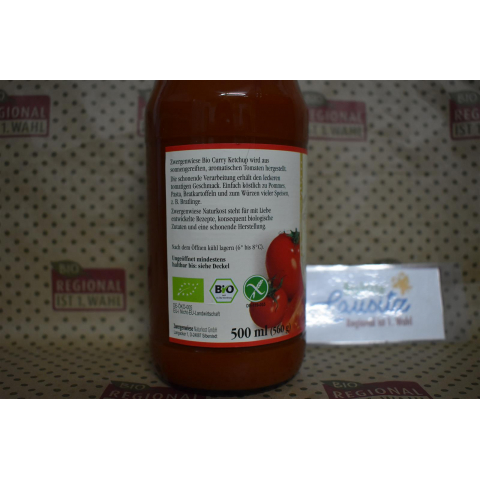 Bio Curry Ketchup 500 ml (Zwergenwiese)
