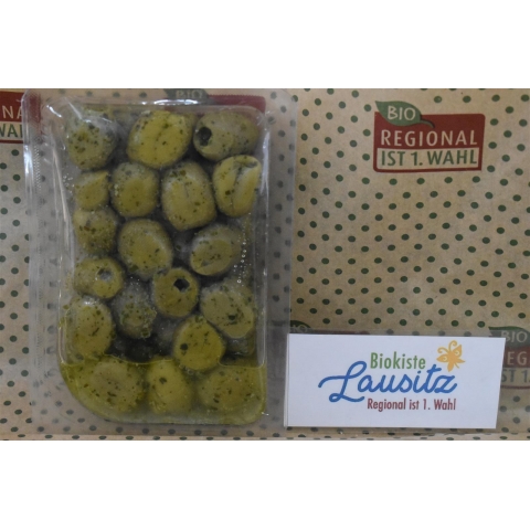 Bio Oliven grün ohne Stein150g  (Bio-verde)